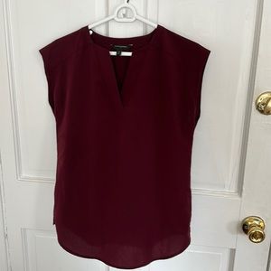 Maroon Blouse